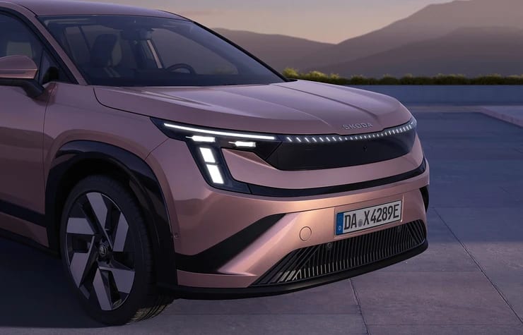 Detail der Front mit LED-Lichtsignatur